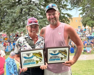 Sheppards win North Dakota Governor's Walleye Cup